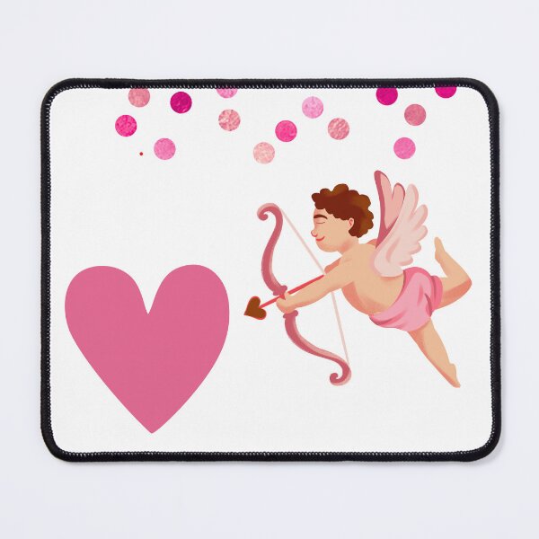 Item preview, Cute Cupid Shooting Heart Arrow – Valentine’s Day Love Design designed and sold by 1234saad.