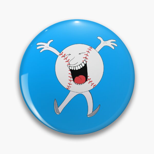 Item preview, Laughing Baseball Mascot designed and sold by shopdiego.