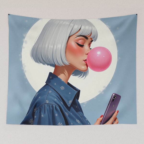 Item preview, Lunar Pop Serenity designed and sold by Dream Bloom Gallery.
