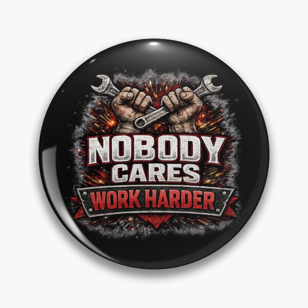 Item preview, Nobody Cares Work Harder Aggressive Grind Motivation Design designed and sold by Wolf Garage.