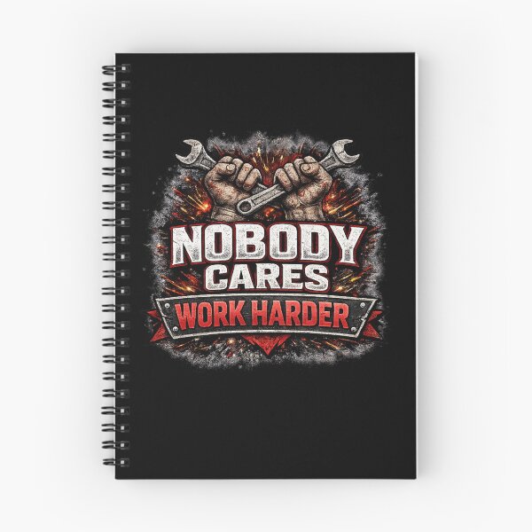 Item preview, Nobody Cares Work Harder Aggressive Grind Motivation Design designed and sold by Wolf Garage.