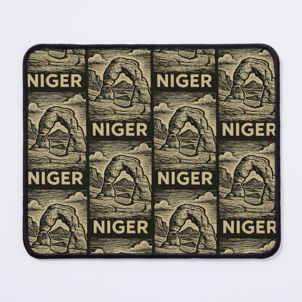Item preview, Niger Linocut Style  designed and sold by Thistle-TShop.
