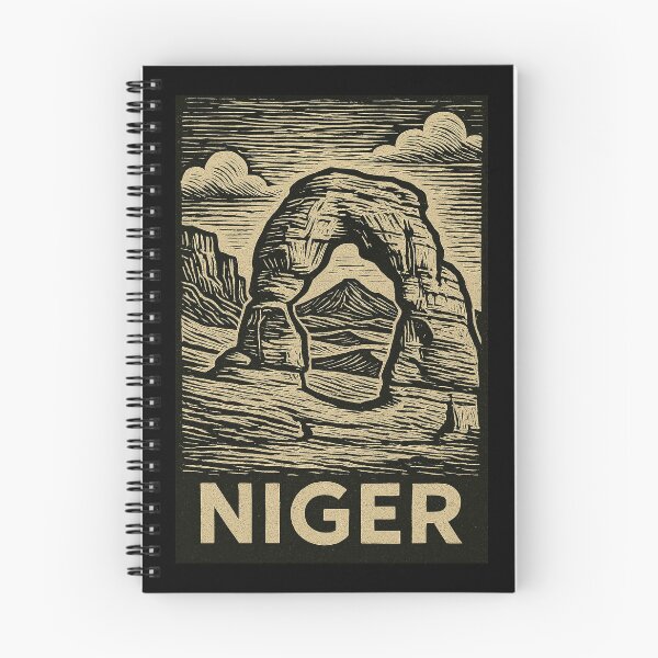 Item preview, Niger Linocut Style  designed and sold by Thistle-TShop.