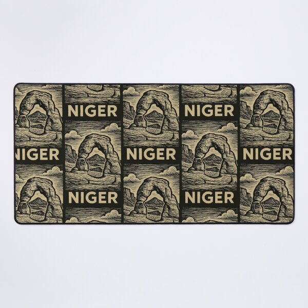 Item preview, Niger Linocut Style designed and sold by Thistle-TShop.