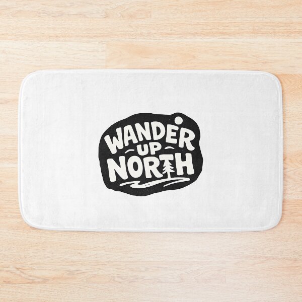 Item preview, Wander Up North – Minimal Outdoor Logotype | Quiet Wild Series designed and sold by WanderUpNorth.