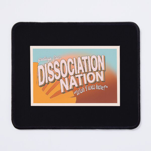 Item preview, Dissociation Nation Vintage Postcard designed and sold by odbkuety83.