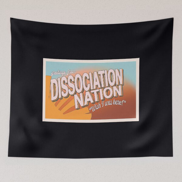 Item preview, Dissociation Nation Vintage Postcard designed and sold by odbkuety83.