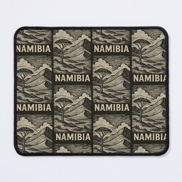 Item preview, Namibia Linocut Style designed and sold by Thistle-TShop.