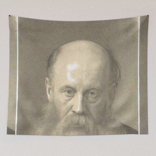 Item preview, Portrait of a man with beard designed and sold by SharonTheFirst.