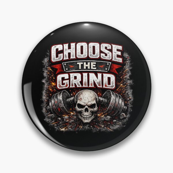Item preview, Choose The Grind Aggressive Motivation Gym Work Ethic Design designed and sold by Wolf Garage.
