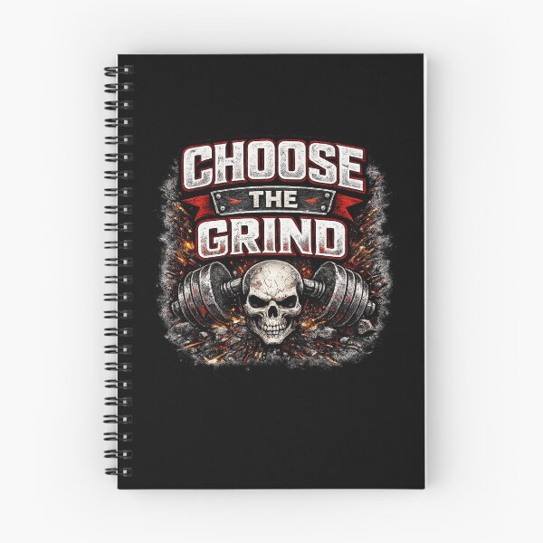 Item preview, Choose The Grind Aggressive Motivation Gym Work Ethic Design designed and sold by Wolf Garage.