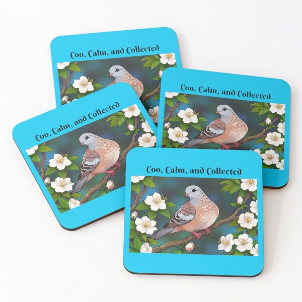 Item preview, Coo, Calm, and Collected Mourning Dove designed and sold by Sachie's Studio.