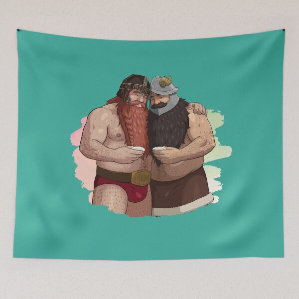 Item preview, Senshi & Gimli designed and sold by MaxxFergus.