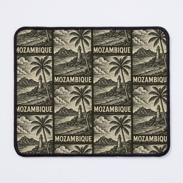 Item preview, Mozambique Linocut Style designed and sold by Thistle-TShop.