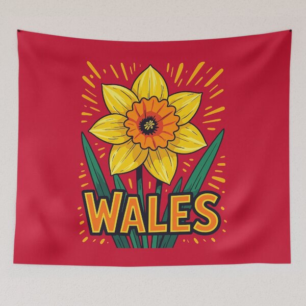 Item preview, Copy of Oversized Retro Daffodil Celebratory Emblem designed and sold by taiche.