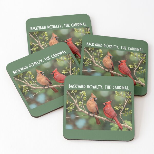 Item preview, Backyard Royalty: The Cardinal Cardinals designed and sold by Sachie's Studio.