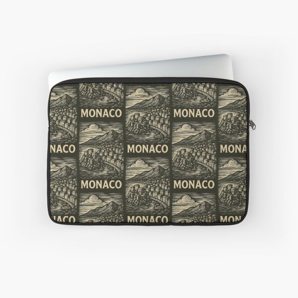 Item preview, Monaco Linocut Style  designed and sold by Thistle-TShop.