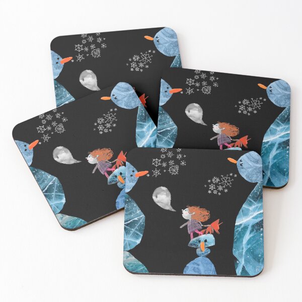 Item preview, Winter Dreams of a Girl and a Fox designed and sold by KatyaPutilina.