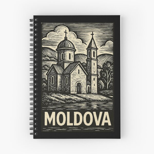 Item preview, Moldova Linocut Style  designed and sold by Thistle-TShop.