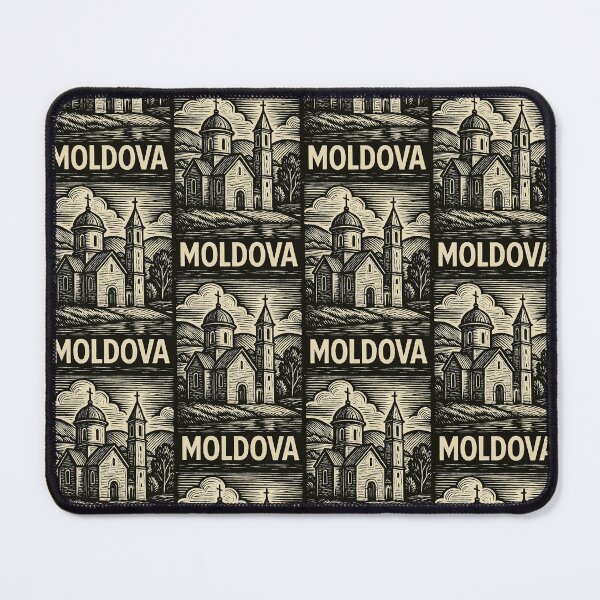 Item preview, Moldova Linocut Style  designed and sold by Thistle-TShop.