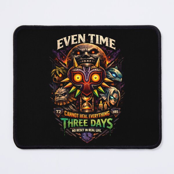 Item preview, Even Time – Three Days No Reset | Dark Fantasy Mask Tribute designed and sold by ZayCreates.