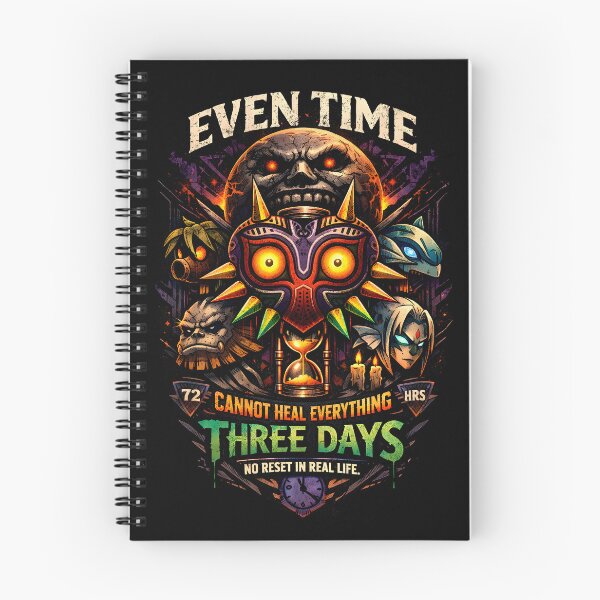 Item preview, Even Time – Three Days No Reset | Dark Fantasy Mask Tribute designed and sold by ZayCreates.