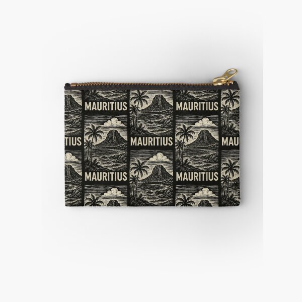Item preview, Mauritius Linocut Style  designed and sold by Thistle-TShop.