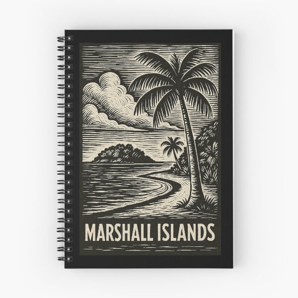 Item preview, Estilo linograbado de las Islas Marshall designed and sold by Thistle-TShop.