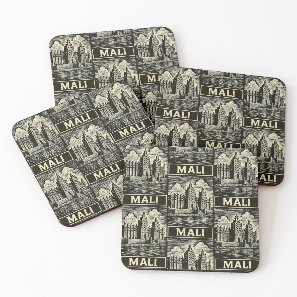 Item preview, Mali Linocut Style  designed and sold by Thistle-TShop.