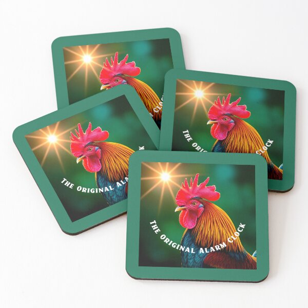 Item preview, The Original Alarm Clock Chickens designed and sold by Sachie's Studio.