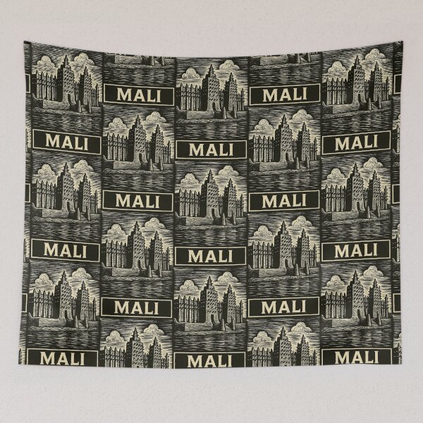 Item preview, Mali Linocut Style  designed and sold by Thistle-TShop.