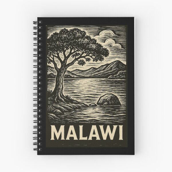 Item preview, Malawi Linocut Style  designed and sold by Thistle-TShop.