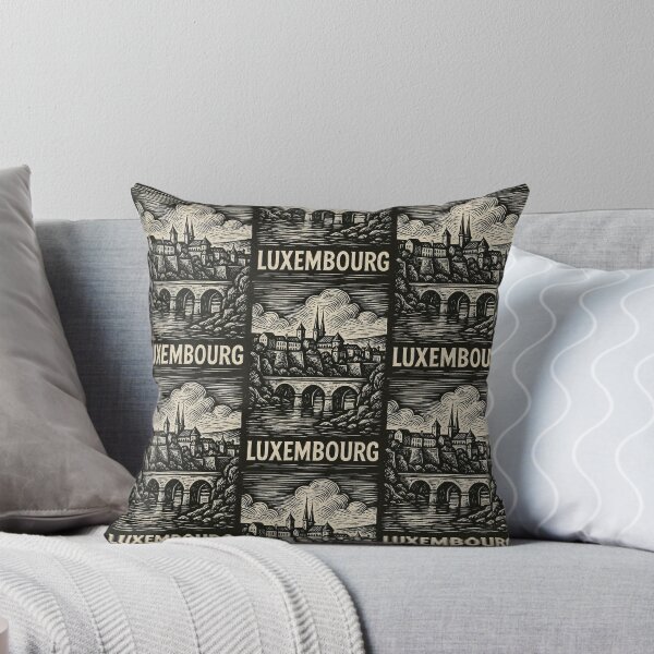 Item preview, Luxembourg Linocut Style  designed and sold by Thistle-TShop.