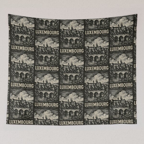 Item preview, Luxembourg Linocut Style  designed and sold by Thistle-TShop.