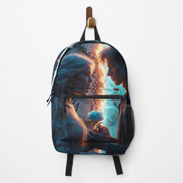 Item preview, Midnight Flame – Forbidden Love Fantasy Art designed and sold by PixelVibe782.