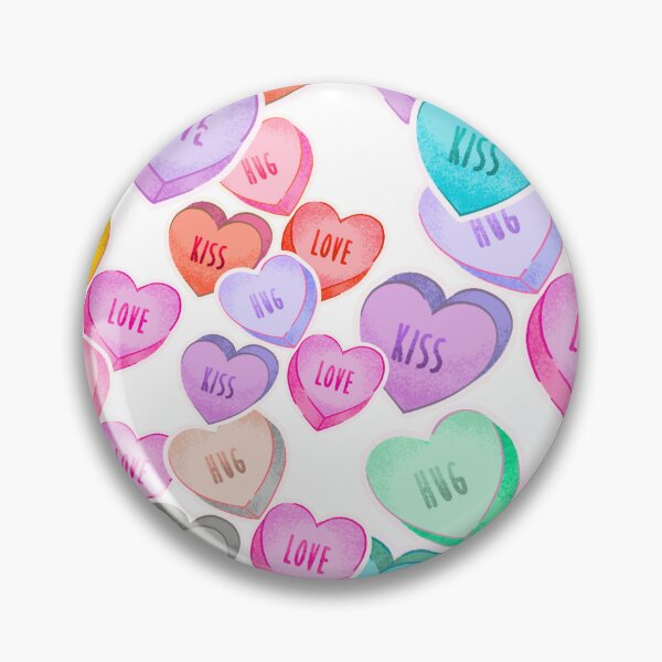 Item preview, Colorful Candy Hearts Pattern – Cute Valentine’s Day Love Design designed and sold by 1234saad.