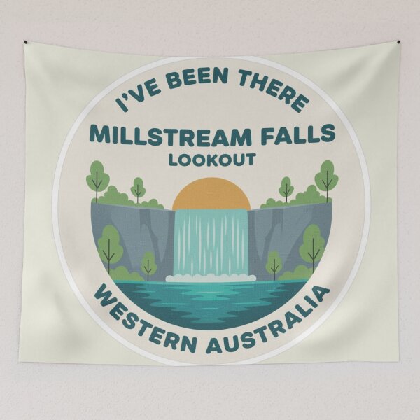 Item preview, Millstream Falls Lookout designed and sold by Random Designs.