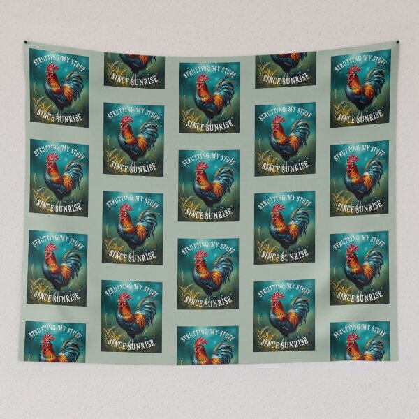 Item preview, Strutting My Stuff Since Sunrise Chickens designed and sold by Sachie's Studio.