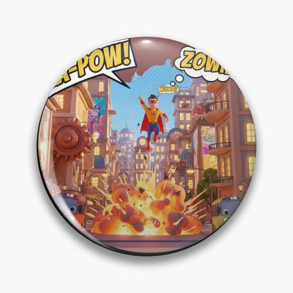 Item preview, Retro Comic Explosion - Superhero Pop Art designed and sold by Unwrapfashion.