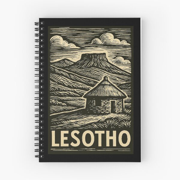 Item preview, Lesotho Linocut Style  designed and sold by Thistle-TShop.