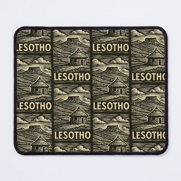 Item preview, Lesotho Linocut Style  designed and sold by Thistle-TShop.