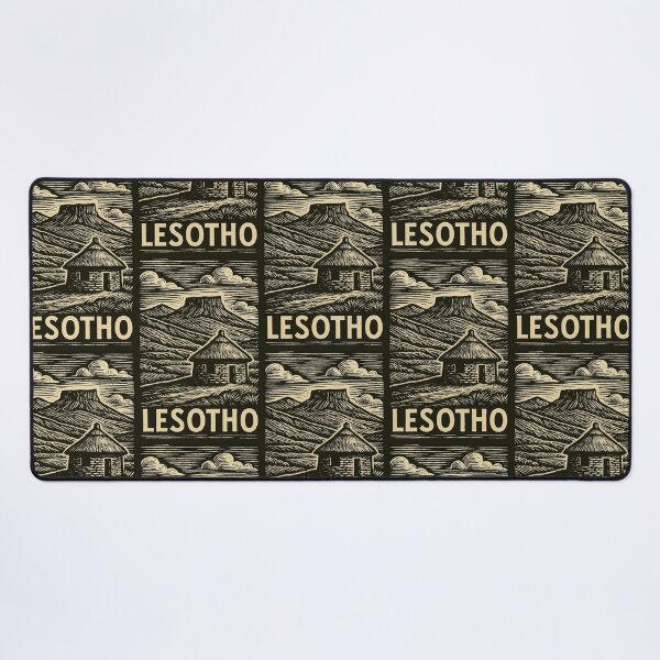 Item preview, Lesotho Linocut Style designed and sold by Thistle-TShop.