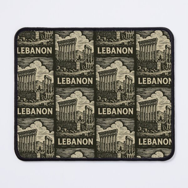 Item preview, Lebanon Linocut Style  designed and sold by Thistle-TShop.