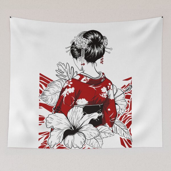 Item preview, Geisha Kyoto poster designed and sold by OniricaDesign.