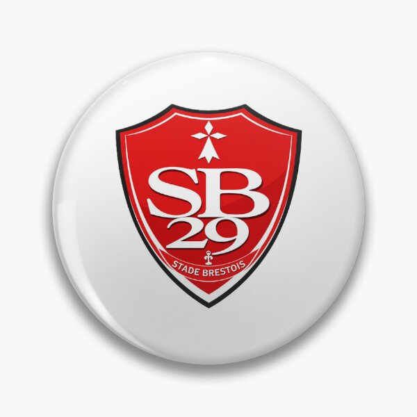 Item preview, Stade Brestois 29 Inspired Crest – SB29 Red Football Fan Art designed and sold by RAVisuals.