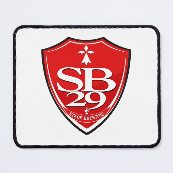 Item preview, Stade Brestois 29 Inspired Crest – SB29 Red Football Fan Art designed and sold by RAVisuals.