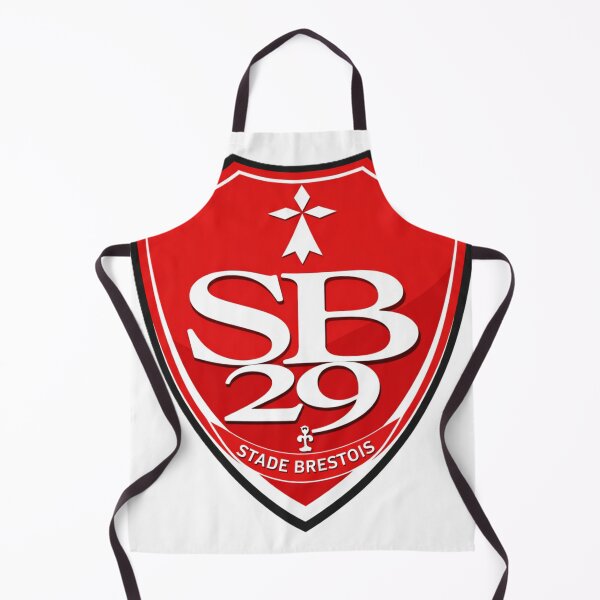 Item preview, Stade Brestois 29 Inspired Crest – SB29 Red Football Fan Art designed and sold by RAVisuals.