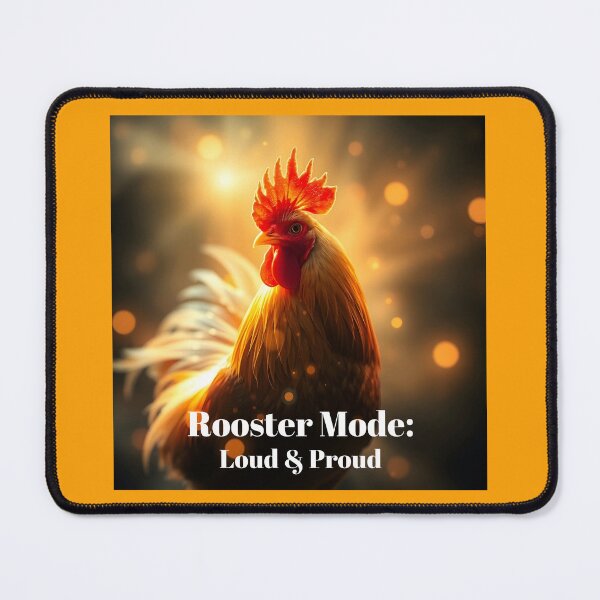 Item preview, Rooster Mode: Loud & Proud Chickens designed and sold by Sachie's Studio.