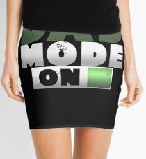 Dad Mode On Father's Day Gift Mini Skirt