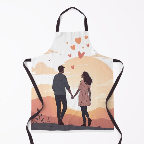 Item preview, Couple Holding Hands at Sunset designed and sold by Neural-canvas.